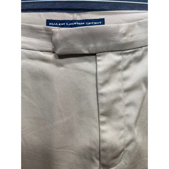 Vinage Ralph Lauren Sport Ankle Khaki Pants Womens Size 10 Made In Hong Kong - Picture 4 of 16